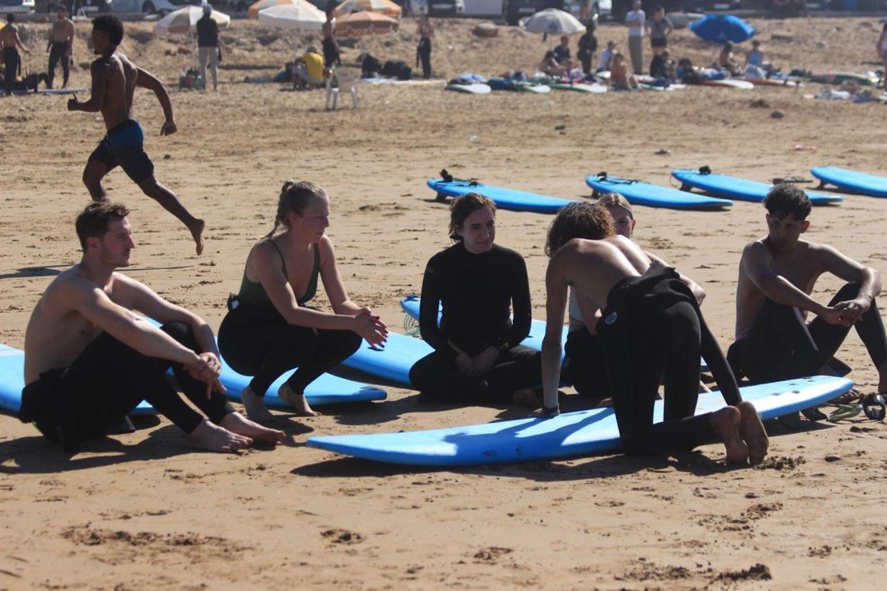 Sable Beach Surf Camp Tamraght Экстерьер фото