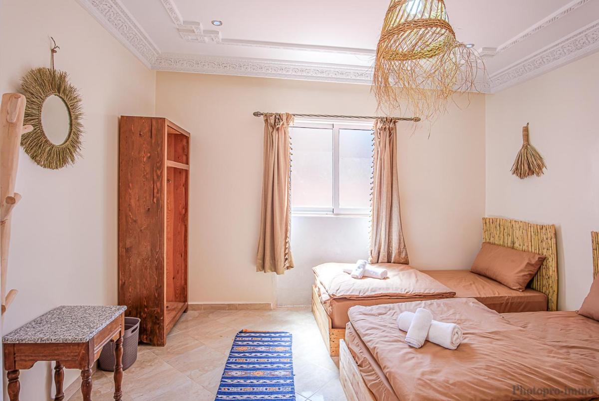 Sable Beach Surf Camp Tamraght Экстерьер фото