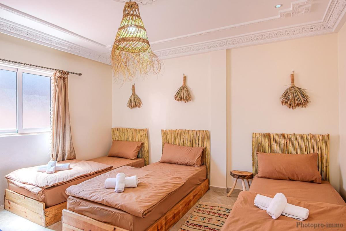 Sable Beach Surf Camp Tamraght Экстерьер фото
